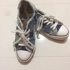 リメイクデニムスニーカー٩(ˊᗜˋ*)وのサムネイル