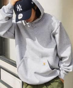 Carhartt プルオーバーパーカー グレーのサムネイル