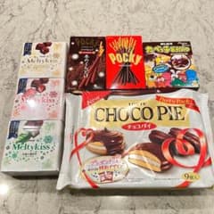 チョコ三昧詰め合わせ！明治メルティーキッス！チョコパイ！ポッキー！食べっこ動物！のサムネイル