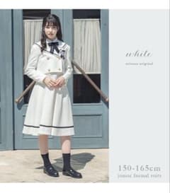 卒業式 アリサナ ホワイト フォーマルスーツ 150-165cm - メルカリ