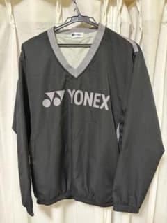 YONEX ヨネックス Vネック ウォームアップウェア ブラックのサムネイル