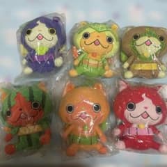 ゆ*う様 妖怪ウォッチ フルーツニャン くったりぬいぐるみ だニャン　指人形　マのサムネイル