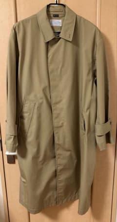 【美中古】 nanamica A.H 長谷川昭雄 ステンカラーコート ベージュ