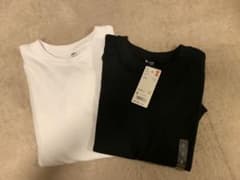 Sachiko様専用☆UNIQLO クロップドクルーネックＴのサムネイル