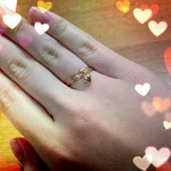 18k　ハート　リング♡のサムネイル