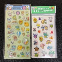 西松屋オリジナルデコレーションシール&ぷっくりシール2点セットのサムネイル