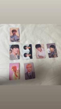 BTS テテ トレカ LOVEYOURSELFのサムネイル