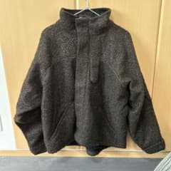 High neck boucle blouson/ハイネックブークレブルゾン - メルカリ
