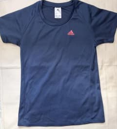 adidas アディダス 半袖Tシャツ ネイビー Lのサムネイル