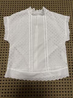 ZARA ザラ　ノースリーブブラウス ホワイト 白XS（M ）のサムネイル