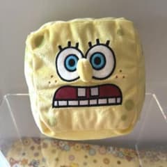 スポンジボブ　フェイス　ポーチ　SKジャパン　アミューズメント品　チャック式