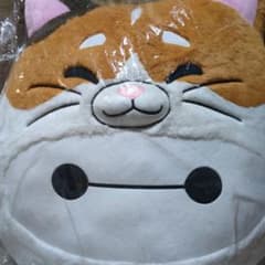 베이맥스 고양이 쓰는 것 봉제인형