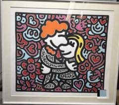 Mr Doodle「Doodle Hug」ED300 直筆サイン 額装済みのサムネイル
