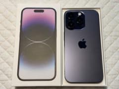 ②【極美品】Apple iPhone 14 Pro ディープパープル　256gのサムネイル