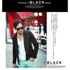 テーラードジャケット blackのサムネイル