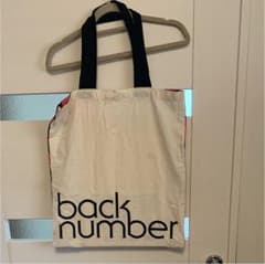 back number トートバッグのサムネイル