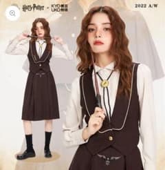 ハリーポッター KYOUKO リボンセーラー服 ハッフルパフ ⭐︎ハリーポッター公式 KYOUKO ハッフルパフ 制服 4点セット