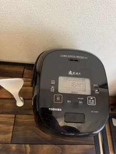 東芝 真空IHジャー炊飯器　5.5合炊き　 炎匠炊き RC-10VRR-Kのサムネイル