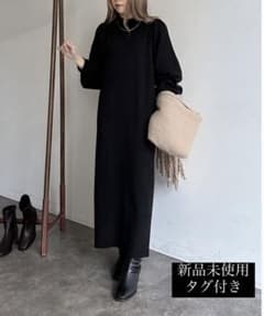 Thevon  袖リブハイネックニットワンピース　ゼヴォンのサムネイル