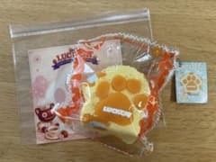 LUCKCAT オレンジレオパード肉球 スクイーズのサムネイル