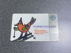 スタバカード　2005年 冬季長野スペシャルオリンピック限定 レアのサムネイル