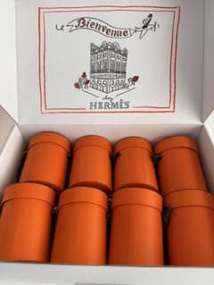 HERMES エルメス ツイリーBOX 8個セット 空箱 オレンジボックス - メルカリ