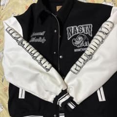 NASTYDOG スタジャン ブラック/ホワイト NASTY DOG スタジャン ブラック ホワイト - メルカリ
