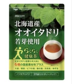 PRICEPT 北海道産オオイタドリ若芽使用 らくらく健康茶 20包のサムネイル