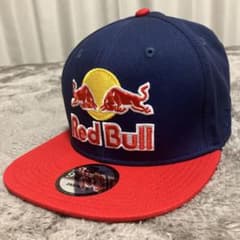 NEW ERA Red Bull コラボ キャップ ネイビー×レッド sizeFのサムネイル