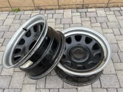 限界値下デイトナ 15インチ 7J 約+10 114.3 5H スチールホイール m39681669701_1.jpg?1781413921