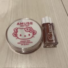 AMUSE×日焼けハローーキティ限定エディション　ミニキャリー　ウォームセットのサムネイル
