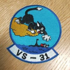 米国海軍☆USnavy☆VF-31☆ワッペン ミリタリーワッペン【アメリカ海軍 Vf-31 Fighting 31 Felix Cat