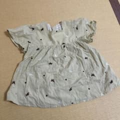 branshes 刺繍入りフリル袖ブラウス 100cmのサムネイル