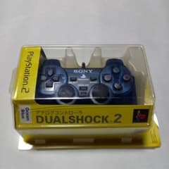 「新品」PS2 純正 DUALSHOCK 2 オーシャンブルー コントローラのサムネイル