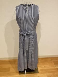 Dress apt. ストライプ ノースリーブ ロングワンピースのサムネイル