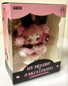 ☆未開封☆POP　MART　SKULLPANNDA×MY MELODYぬいぐるみのサムネイル