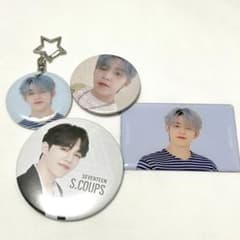SEVENTEEN S.Coups 缶バッジ4点セット - メルカリ