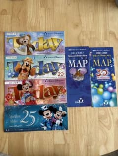 東京ディズニーシー Today ガイドマップ まとめセットのサムネイル