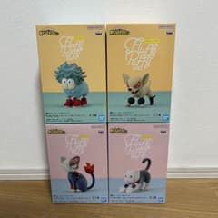 僕のヒーローアカデミア Fluffy Puffyシリーズ4体セットのサムネイル