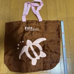 Hula Hawaii エコバッグ ブラウン ホヌ柄のサムネイル
