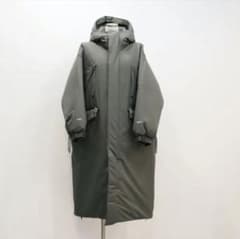 HYKE ＰＥＲＴＥＸ ＨＯＯＤＥＤ ＰＡＤＤＥＤ　ＭＩＬＩＴＡＲＹ　ＣＯＡＴのサムネイル