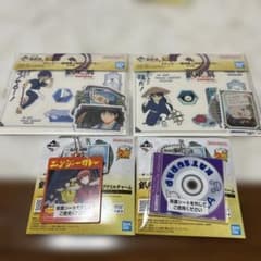 一番くじ 銀魂 銀魂展H賞I賞 ステッカーアクリルチャーム　桂小太郎　志村新八のサムネイル