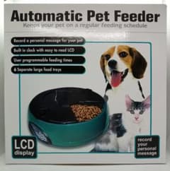 未使用品 オートマチックペットフィーダー 全自動給餌器 犬用/猫用のサムネイル