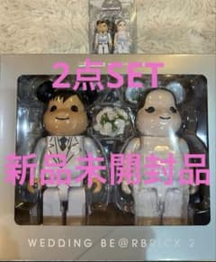 BE@RBRICK グリーティング 結婚 1、２PLUS 400％まとめ売り BE@RBRICK グリーティング 結婚2PLUS 400％ 100%2点SET - メルカリ