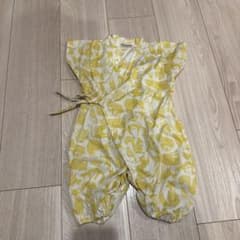 Hoppetta 甚平 イエローとホワイト 95cm未満のサムネイル