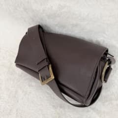 未使用級✨ビアズリー レザーボディバッグ ブラウン 正規品 完売品 