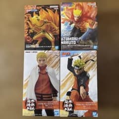 NARUTO うずまきナルト くらま フィギュア 4種セット 未開封 NARUTO うずまきナルト くらま フィギュア 4種セット 未開封 - メルカリ