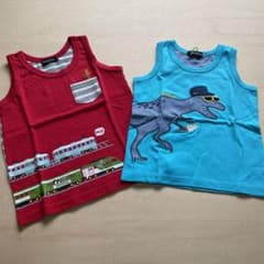 110 100  2枚セットタンクトップのサムネイル
