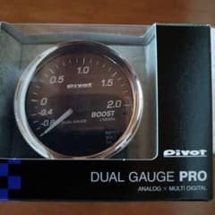 ノ*ポ様 Pivot DUAL GAUGE PRO ブースト計のサムネイル