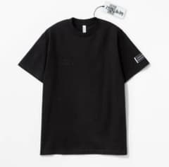 ENNOY  エンノイ　スタイリスト私物 同色反転右胸刺繍 Tシャツ　ブラックのサムネイル